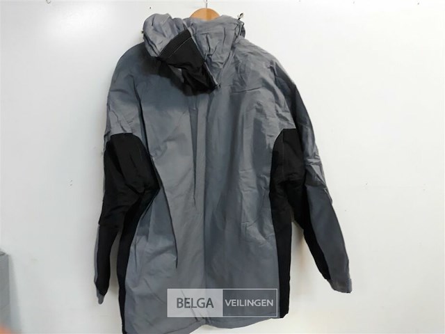 1 x jas waterdicht grijs/zwart gelert l - afbeelding 3 van  3