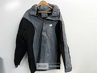 1 x jas waterdicht grijs/zwart gelert xl - afbeelding 2 van  3