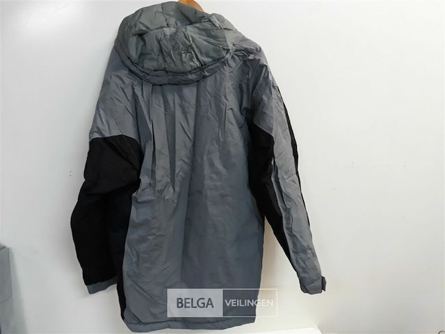 1 x jas waterdicht grijs/zwart gelert xl - afbeelding 3 van  3