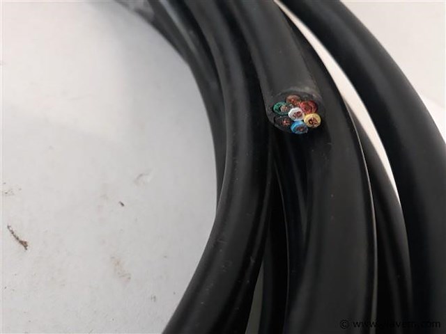 1 x kabel 7p 3 m aanhangwagenkabel - afbeelding 1 van  2
