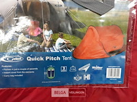 1 x kampeertent 2 personen gelert quick pitch tent - afbeelding 3 van  3