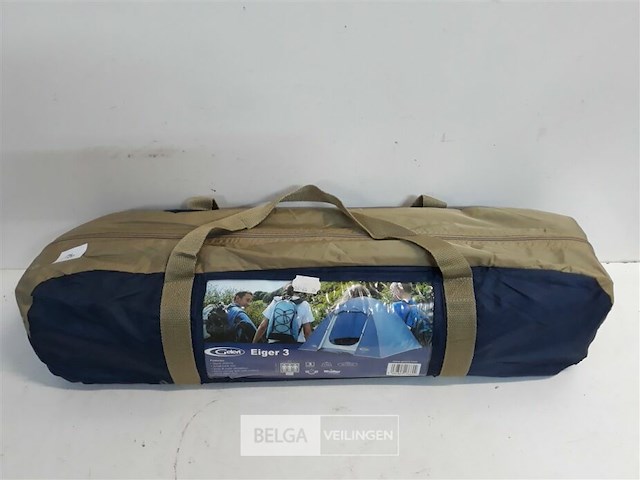 1 x kampeertent 3 personen gelert eiger 3 - afbeelding 1 van  3