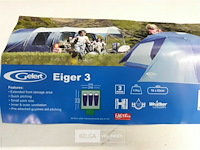 1 x kampeertent 3 personen gelert eiger 3 - afbeelding 3 van  3