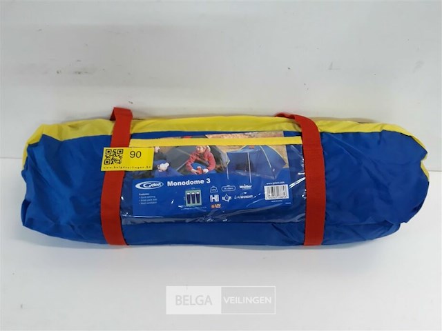1 x kampeertent 3 personen gelert monodome 3 - afbeelding 1 van  2