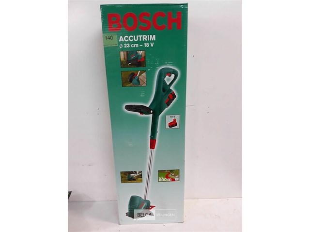 1 x kantenmaaier accutrim 23 18 v knipt 23 cm - afbeelding 2 van  3