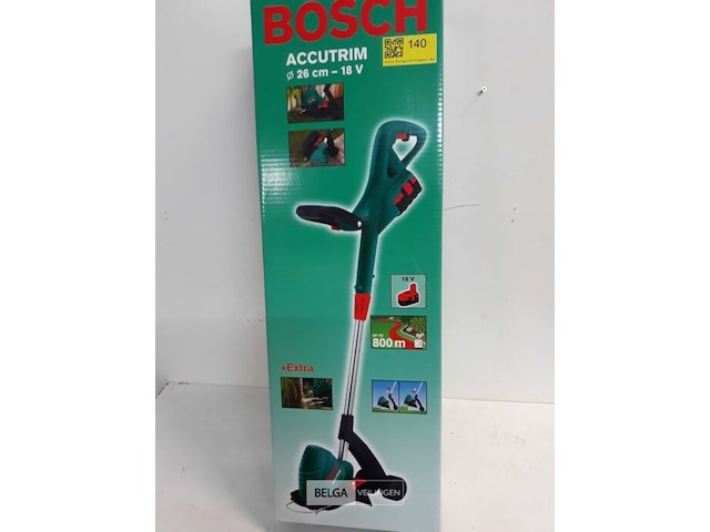 1 x kantenmaaier accutrim18 v knipt 26 cm - afbeelding 2 van  3