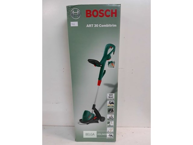 1 x kantenmaaier art 30 combitrim 500w knipt 30 cm met steunwiel - afbeelding 2 van  3