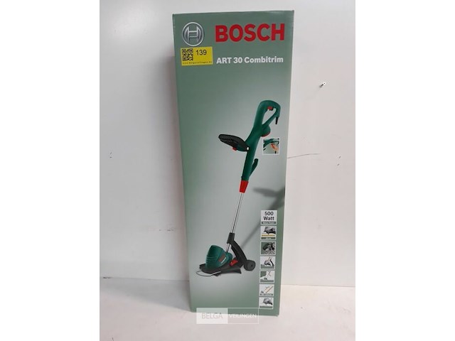 1 x kantenmaaier art 30 combitrim knipt 30 cm + steunwiel - afbeelding 2 van  3