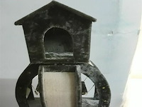 1 x kattenhuis luxor 80x40x82 cm - afbeelding 2 van  3