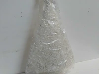 1 x kerstboom 55 cm wit met verlichting - afbeelding 3 van  3