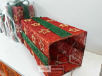 1 x kerstcadeau met verlichting set 3 delig - afbeelding 3 van  3