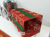 1 x kerstcadeau met verlichting set 3-delig - afbeelding 3 van  3