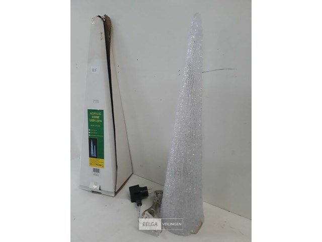 1 x kerstkegel 60 cm led verlichting - afbeelding 3 van  3