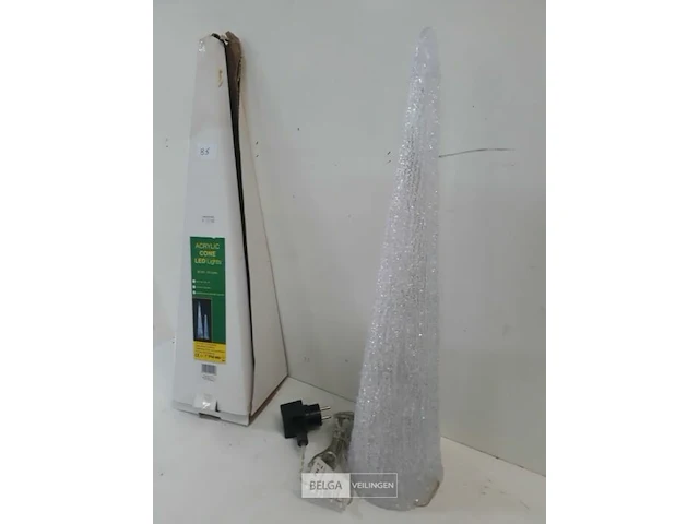 1 x kerstkegel 60 cm led verlichting - afbeelding 3 van  3