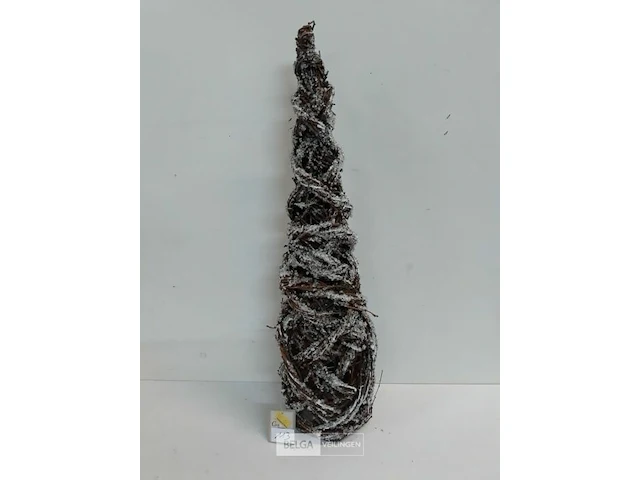 1 x kerstkegel 60 cm uit takken - afbeelding 1 van  3