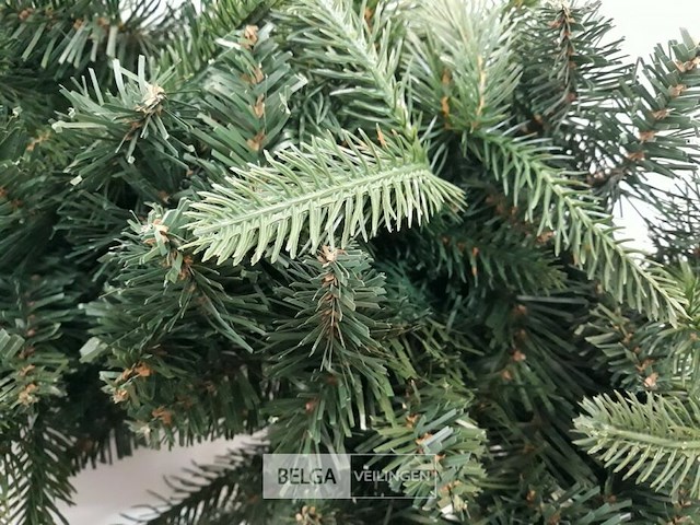 1 x kerstkrans groen 65 cm combitakken - afbeelding 3 van  3