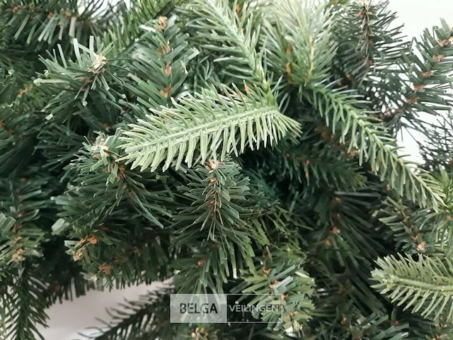 1 x kerstkrans groen 65 cm combitakken - afbeelding 3 van  3