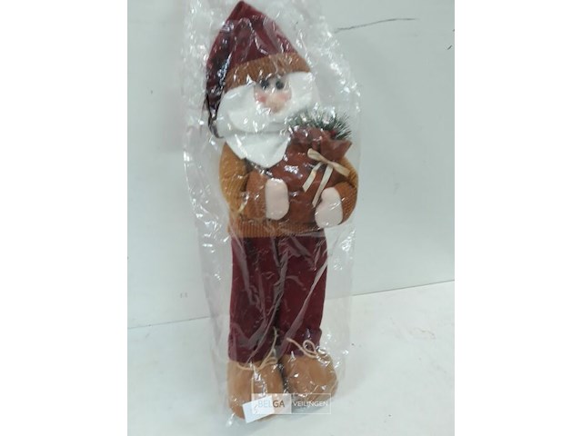 1 x kerstman extra lang 46 cm - afbeelding 3 van  3