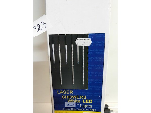 1 x kerstverlichting shooting lazer 3x30 cm + 3 x 60 cm - afbeelding 2 van  3