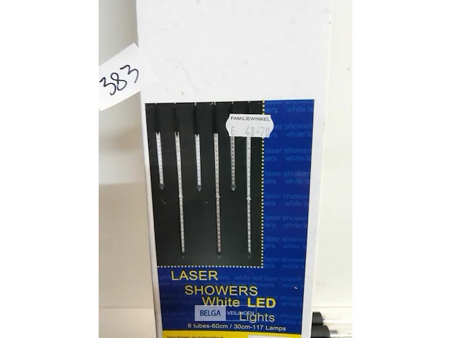 1 x kerstverlichting shooting lazer 3x30 cm + 3 x 60 cm - afbeelding 1 van  3