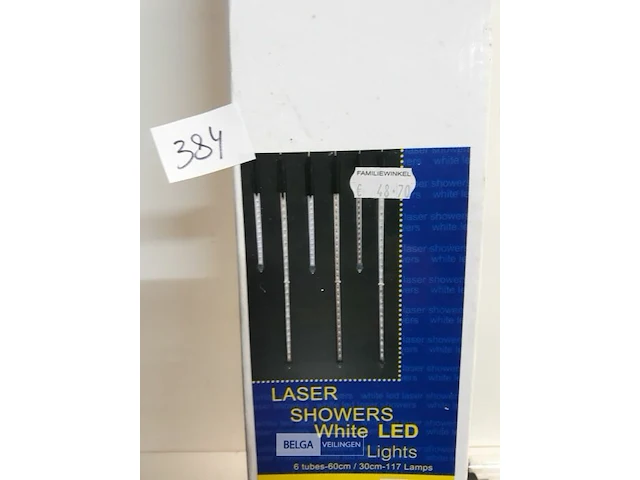 1 x kerstverlichting shooting lazer 3x30 cm + 3 x 60 cm - afbeelding 1 van  3