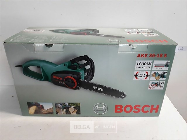 1 x kettingzaag ake35-18s bladlengte 35 cm 1800w - afbeelding 2 van  3