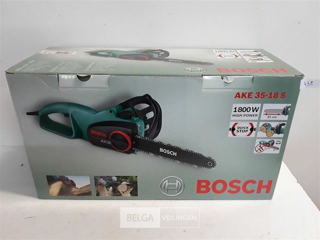 1 x kettingzaag ake35-18s bladlengte 35 cm 1800w - afbeelding 2 van  3