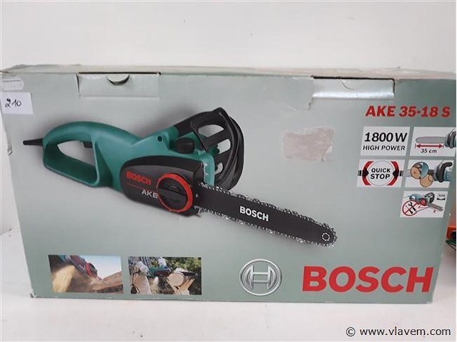 1 x kettingzaag bosch ake35-18s - afbeelding 1 van  2