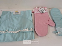 1 x keukenschort + 3 x ovenhandschoen - afbeelding 3 van  3