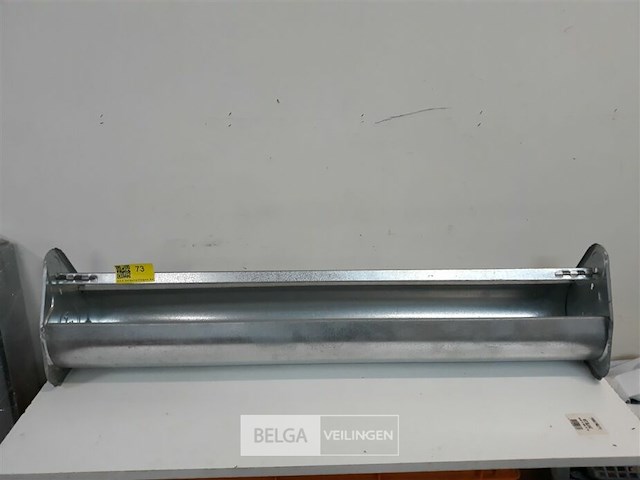 1 x kippen voerbak galva 1 m - afbeelding 1 van  3