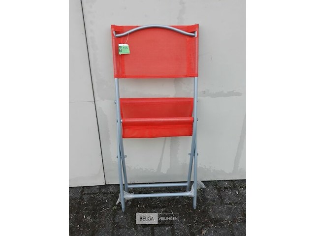 1 x klapstoel oranje - afbeelding 3 van  3