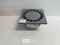 1 x kloksifon pvc 150x150 grijs - afbeelding 1 van  3