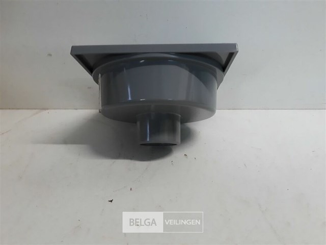 1 x kloksifon pvc 150x150 grijs - afbeelding 3 van  3