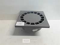 1 x kloksifon pvc 150x150 grijs - afbeelding 1 van  3