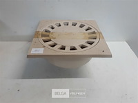 1 x kloksifon pvc 250x250 beige - afbeelding 2 van  3