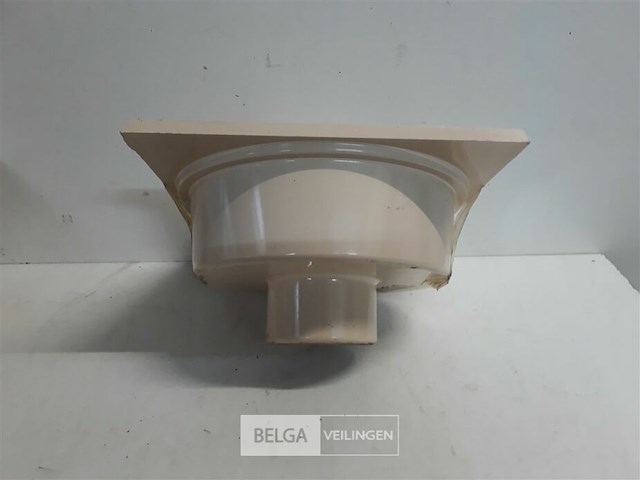 1 x kloksifon pvc 250x250 beige - afbeelding 3 van  3