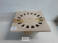 1 x kloksifon pvc 250x250 beige - afbeelding 1 van  3