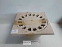1 x kloksifon pvc 250x250 beige - afbeelding 2 van  3
