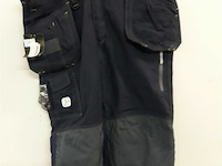 1 x knie werkbroek blauw kansas 58 - afbeelding 2 van  3