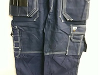 1 x kniebroek blauw fristads 52 - afbeelding 2 van  3