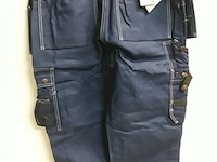 1 x kniebroek blauw fristads 52 - afbeelding 3 van  3