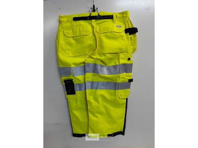 1 x kniebroek geel fluo fristads 50 - afbeelding 3 van  3