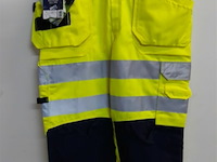 1 x kniebroek geel fluo fristads 50 - afbeelding 1 van  3