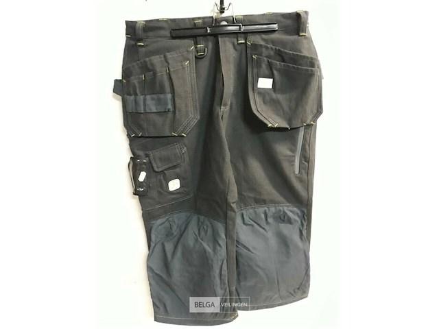 1 x kniebroek grijs fristads 52 - afbeelding 1 van  3