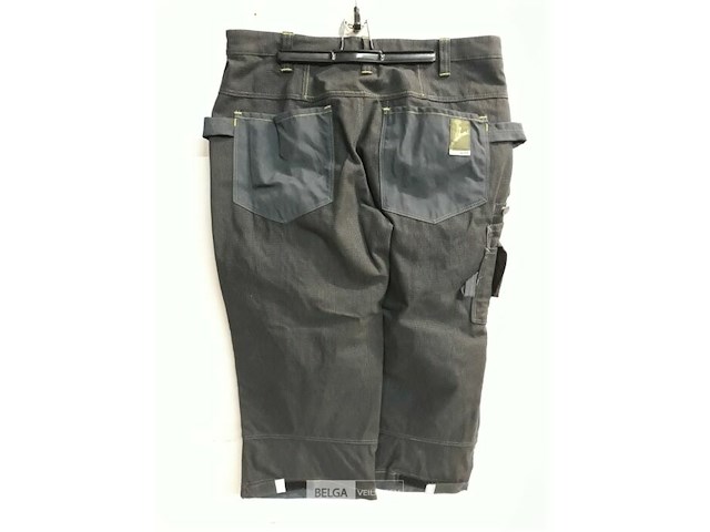 1 x kniebroek grijs fristads 52 - afbeelding 3 van  3