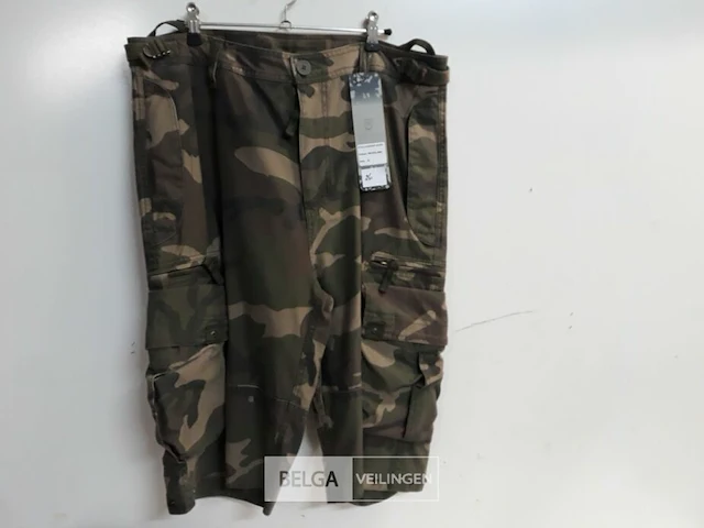 1 x kniebroek legerprint xl - afbeelding 1 van  3