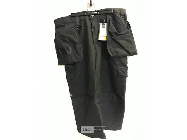 1 x kniebroek zwart pro-job 50 - afbeelding 2 van  3
