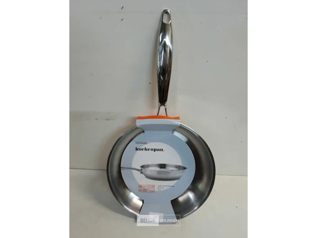 1 x koekenpan inox 24 cm - afbeelding 2 van  3