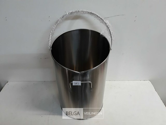 1 x kolen- of pelletemmer 40 cm mat - afbeelding 3 van  3