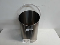 1 x kolen- of pelletemmer 40 cm mat - afbeelding 3 van  3